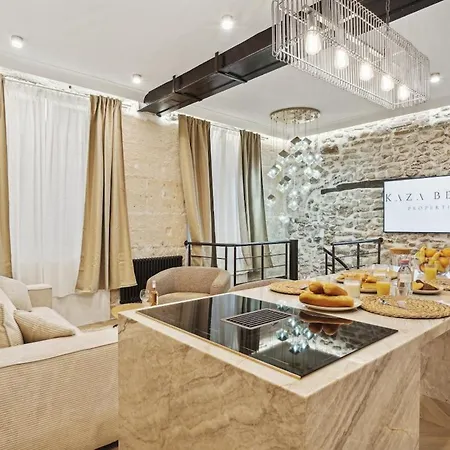 Kaza Bella - Marais Modern Flat With Small Pool * Paryż